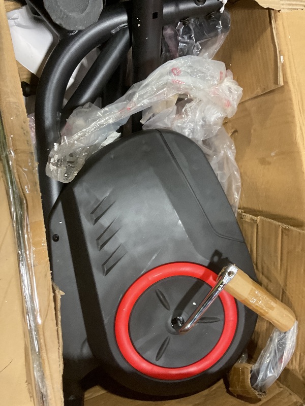 Photo 1 of **SCRAPES FROM TRANSPORT **Fitvids Elliptical Machine for Home Use, Compact & Quiet Elliptical Trainer, Low-Impact Exercise Equipment for Full-Body Cardio Workouts