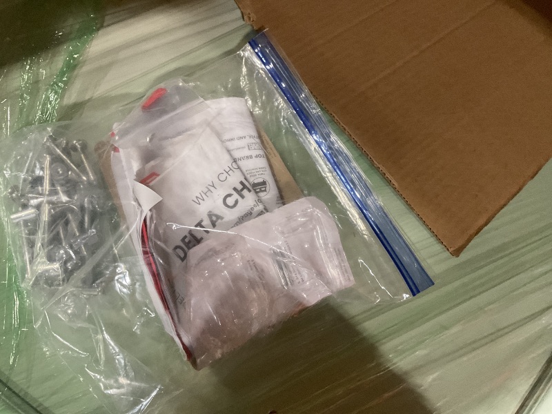 Photo 1 of **SELLING FOR PARTS MISSING ONE SIDE WALL**Delta Children Perry 6-in-1 Convertible Crib - Greenguard Gold Certified, Moonstruck Grey