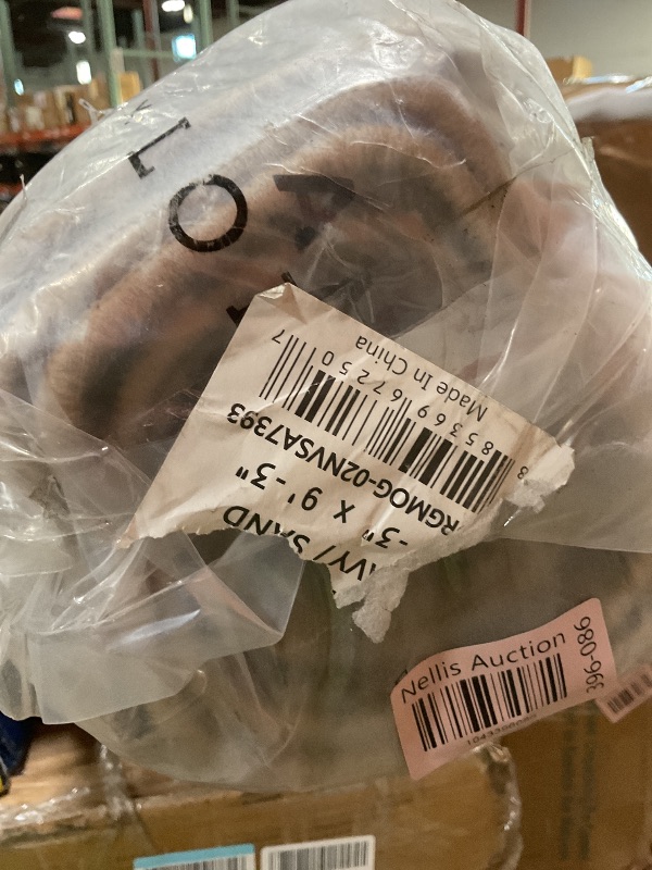 Photo 1 of **DIRT FROM TRANSPORT **Loloi Amber Lewis Morgan 7'-3" x 9'-3" Area Rug in Navy/Sand - Large Area Rug, Neutral Area Rug for Room Décor, Vintage Rug Inspired, Soft Area Rug for Living Room, Bedroom, Dining Area