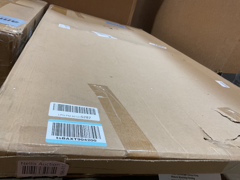 Photo 1 of **MINOR TEAR/HOLE**Mountain Wall Art for Living Room Sunset Nature Wall Decor National Park Poster Grand Teton Landscape Canvas Prints Picture Snake River Wyoming Painting Artwork Bedroom Office Home Decoration 30x60"