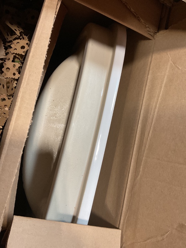 Photo 1 of **DIRT**American Standard 1721008.020 Aspirations 8-Inch Drop-In Bathroom Sink, White