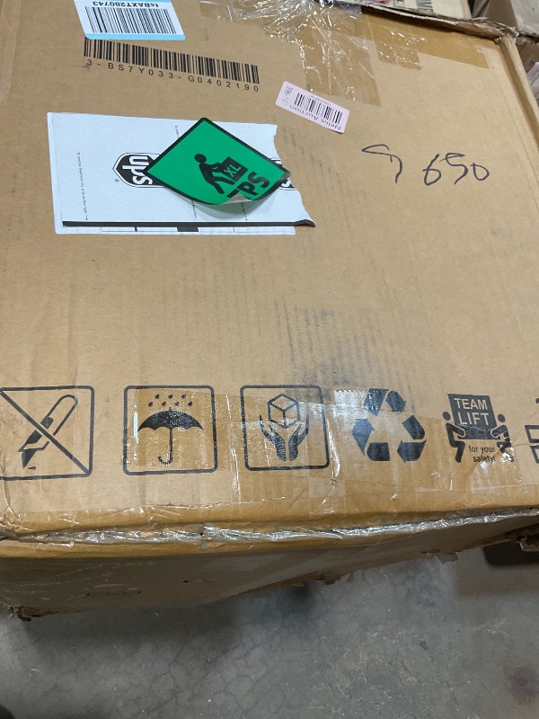 Photo 1 of 26" H Counter Height Bar Stools Set of 3, Modern Linen Fabric Upholstered Barstools with Backrest for Kitchen Island, Gold Metal Frames, Linen