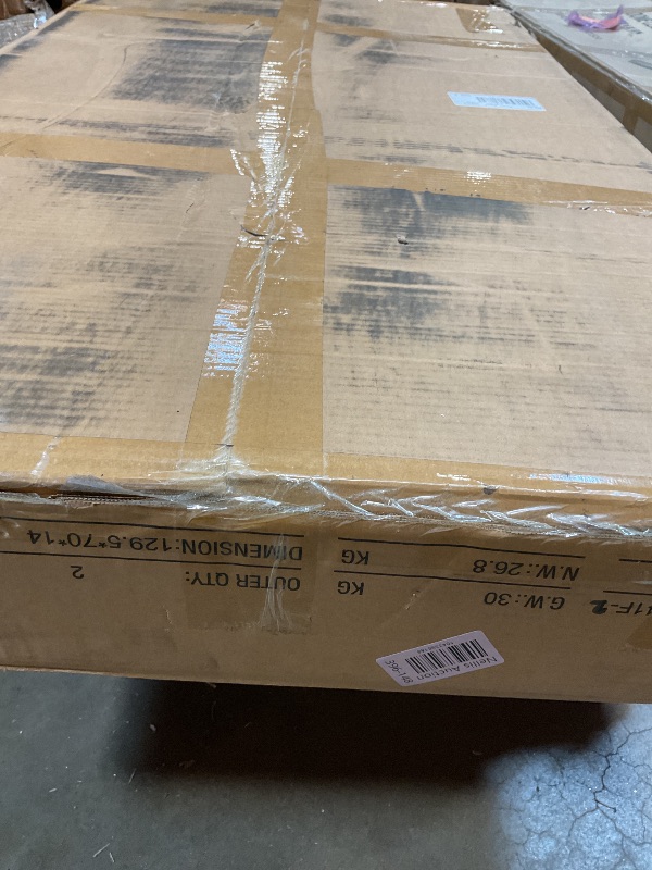 Photo 1 of **SELLING FOR,PARTS AS PARTIAL SET. MISSING MIRROR. ONE BOX OF TWO**PAMAPIC GLASS TOP VANITY DESK WITH MIRROR AND LIGHTS, 11 DRAWERS MAKEUP VANITY WITH CHARGING STATION AND CHAIR, GOLDEN HANDLES DRESSING TABLE, 3 LIGHTING MODES MAKEUP TABLE, WHITE