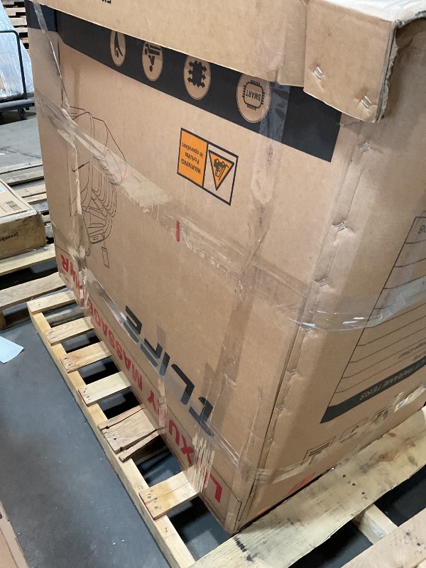 Photo 1 of **DIRT. SCRATCHES AND SCRAPES FROM TRANSPORT *TLIFE Massage Chair Full Body, 160°Zero Gravity Recliner with Body Scan, 50" SL-Track Shiatsu Massage Chair, Fixed Point Massage, Foot Rollers, 12 Auto Modes, Deep Yoga Stretch, Heating, Black