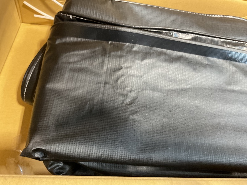 Photo 1 of **COLOR IS BLACK**AlphabetAcre RV Awning Fabric Replacement, 18.5oz Heavy-Duty Vinyl Camper Awning Replacement, RV Canopy Replacement Universal Canopy for Camper, Trailer AwningFade 14FT