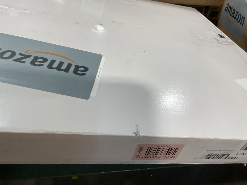 Photo 1 of **SCRATCHED**22×22 inches Oversized Black Acrylic Ottoman Tray Extra Large Decorative Tray Spill-Proof Serving Trays with Handles King-Size Safe Edge Organizer for Coffee Table Countertop Breakfast