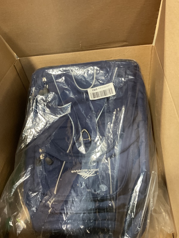 Photo 1 of **MINOR USE WEAR**High Sierra Freewheel Wheeled Laptop Backpack, True Navy, 20.5 x 13.5 x 8-Inch