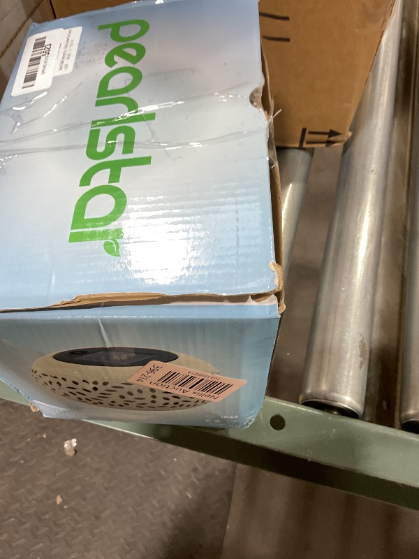 Photo 1 of **PARTIAL SET / 1 WORKS 1 DOESN'T** Solar Table Lanterns Outdoor Waterproof-2PACK Dancing Flickering Flame Solar Lights,White Metal Desktop Decorative Lamps for Gifts for Women Mom Desk Patio Garden Yard Decor