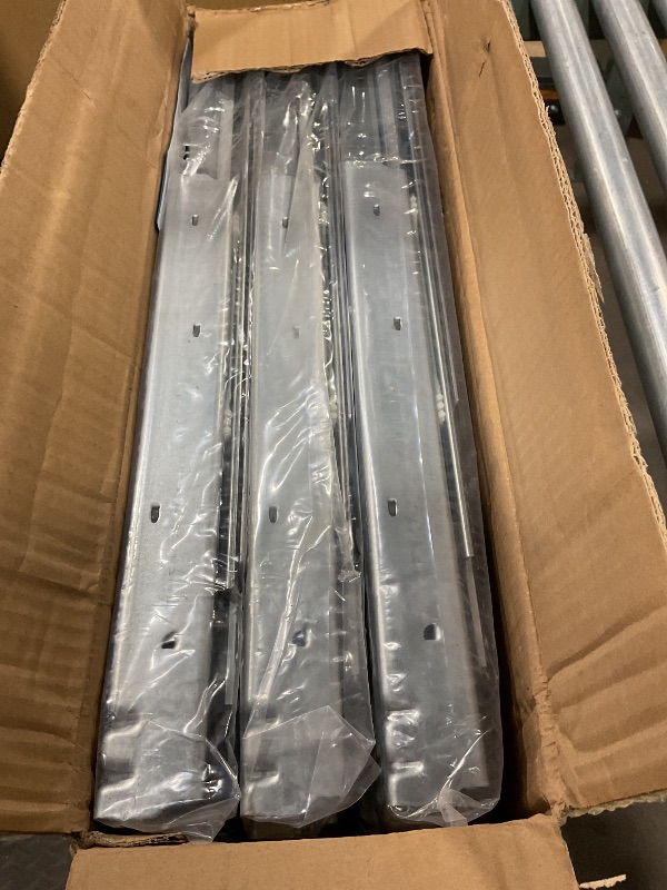 Photo 1 of 22 Inch 6 Pair Undermount Soft Close Drawer Slides Full Extension Drawer Glides Runners with 3D Locking Device for Frameless Cabinet