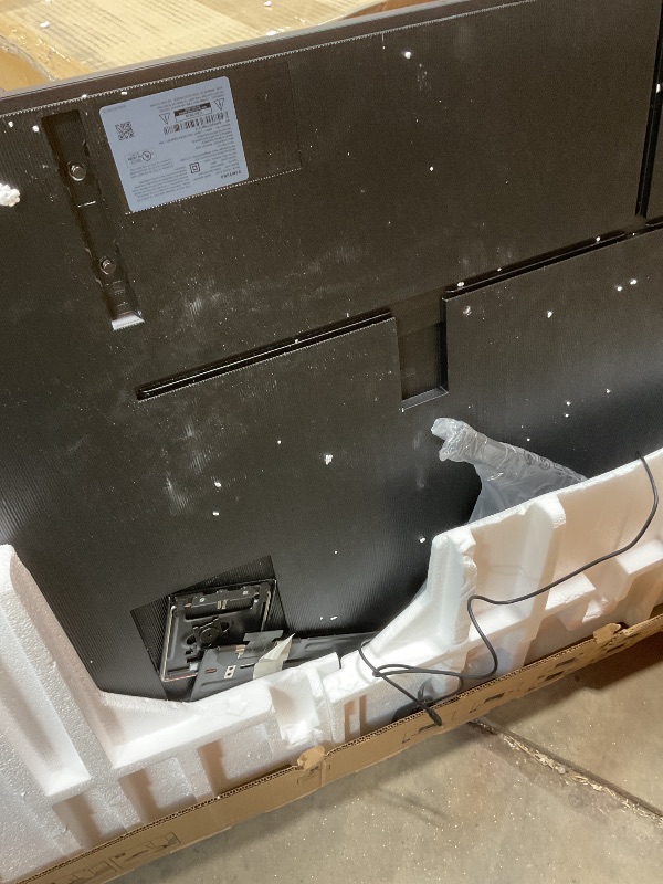 Photo 1 of **DIRT**Samsung 75-Inch Class The Frame Pro LS03FW 4K Neo QLED Mini LED Smart TV (2025 Model) Slim Fit Wall Mount, Modern Frame Design, Wireless One Connect, NQ4 AI Gen3 Processor, Art Mode, Alexa Built-in