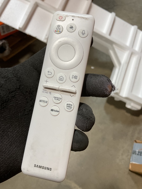 Photo 1 of **DIRT**Samsung 75-Inch Class The Frame Pro LS03FW 4K Neo QLED Mini LED Smart TV (2025 Model) Slim Fit Wall Mount, Modern Frame Design, Wireless One Connect, NQ4 AI Gen3 Processor, Art Mode, Alexa Built-in