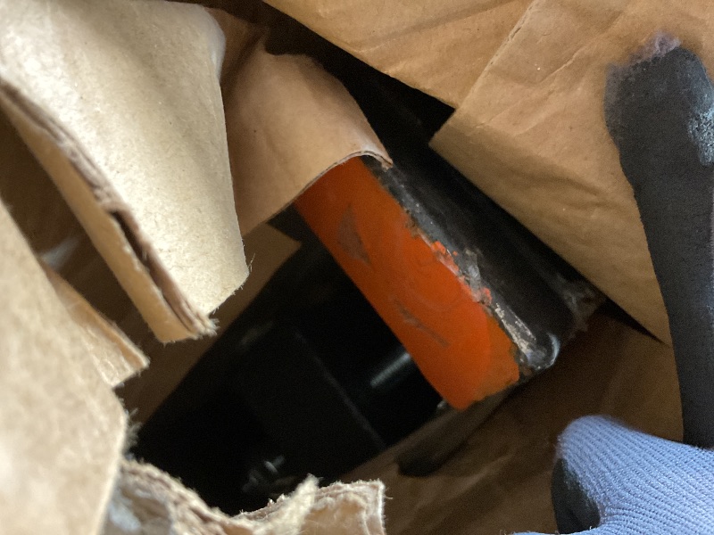 Photo 1 of **SCRAPES FROM TRANSPORT **60" Pallet Forks 4000 Lbs Clamp-On Pallet Forks With Adjustable Stabilizer Bar, Heavy Duty Tractor Bucket Forks for Tractor Loader Skid Steer