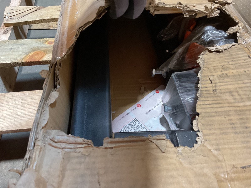 Photo 1 of **SCRAPES FROM TRANSPORT **60" Pallet Forks 4000 Lbs Clamp-On Pallet Forks With Adjustable Stabilizer Bar, Heavy Duty Tractor Bucket Forks for Tractor Loader Skid Steer