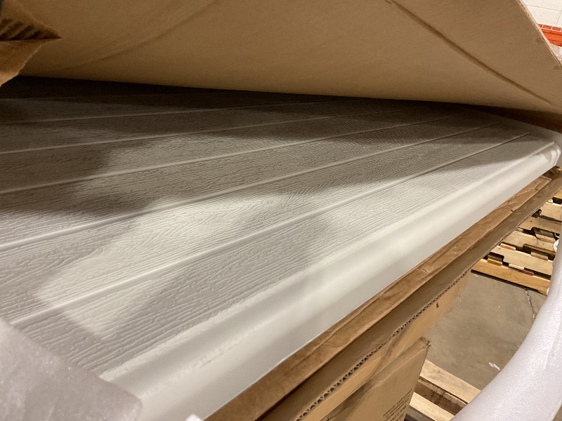 Photo 1 of **SELLING FOR PARTS. ONE BOX OF TWO.  PIERCE DAMAGE**YITAHOME 200 Gallon Double-Wall Deck Box with Divider & Side Handles, Outdoor Large Storage for Patio Furniture Cushions, Garden Pool Accessories, Water Resistant & Lockable