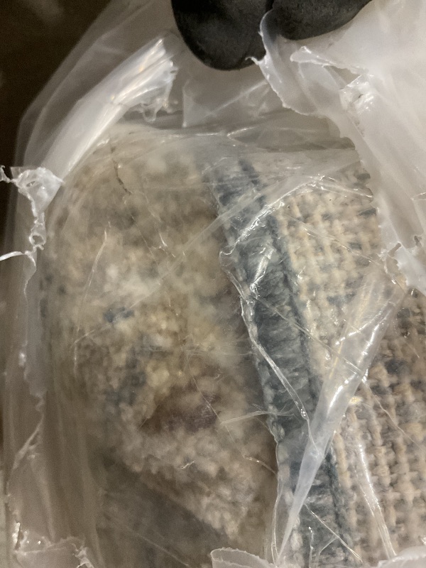 Photo 1 of **DIRT FROM TRANSPORT **Loloi Magnolia Home by Joanna Gaines Junie Collection JUE-05 Denim/Natural 9'-6" x 13', .38" Pile Height, Area Rug