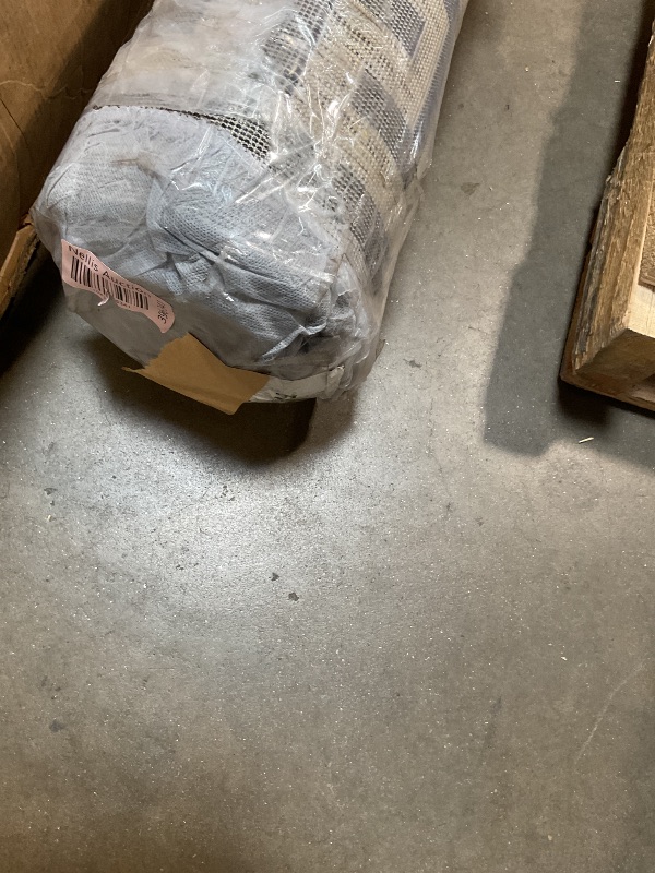 Photo 1 of **MINOR SCRATCHES ON BOTTOM**Well Woven Lezlee Abstract Modern 7'10" x 9'10" Area Rug Black Gold Marble Border - for Living Room, Dining Room, Bedroom