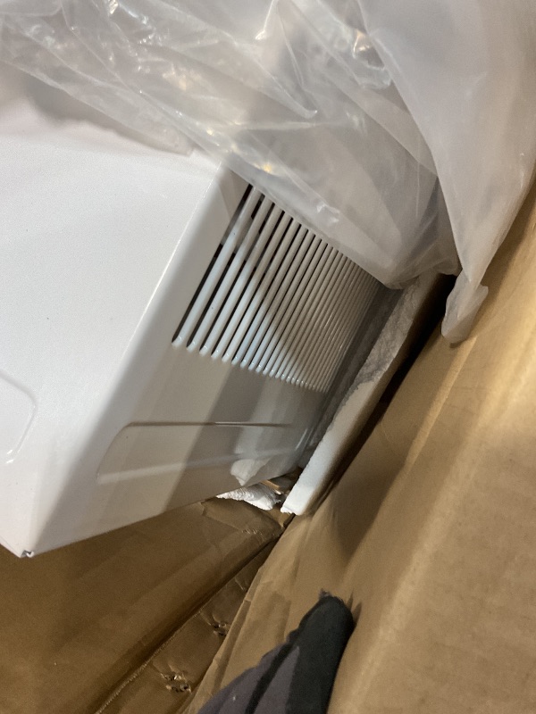 Photo 1 of **MINOR DENTS ON BACK**Whirlpool 24,000 BTU Window Air Conditioner with Dehumidifier, 230V, Window AC for Extra Large Rooms up to 1500 Sq. Ft., Bedroom, Living Room, Apartment, with Remote, 3 Speeds, and 24H Timer, White