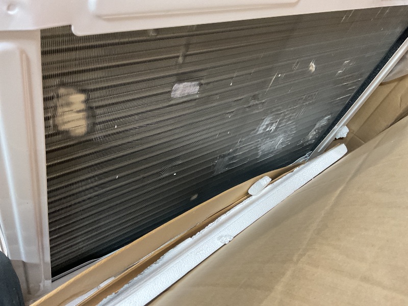 Photo 1 of **MINOR DENTS ON BACK**Whirlpool 24,000 BTU Window Air Conditioner with Dehumidifier, 230V, Window AC for Extra Large Rooms up to 1500 Sq. Ft., Bedroom, Living Room, Apartment, with Remote, 3 Speeds, and 24H Timer, White