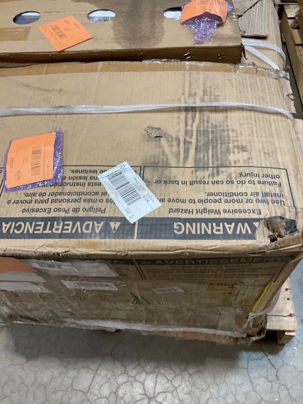 Photo 1 of **MINOR DENTS ON BACK**Whirlpool 24,000 BTU Window Air Conditioner with Dehumidifier, 230V, Window AC for Extra Large Rooms up to 1500 Sq. Ft., Bedroom, Living Room, Apartment, with Remote, 3 Speeds, and 24H Timer, White