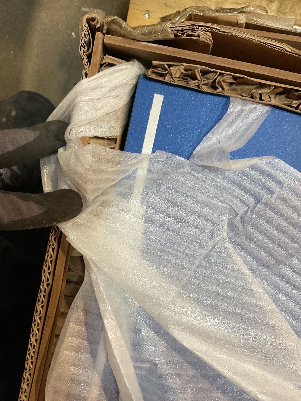 Photo 1 of **MINOR DAMAGE TO CORNER**JOOLA Tetra - 4 Piece Ping Pong Table Top for Pool Table - Includes Ping Pong Net Set - Full Size Table Tennis Conversion Top for Billiard Tables - Easy Assembly & Compact Storage - Incl. Foam Backing