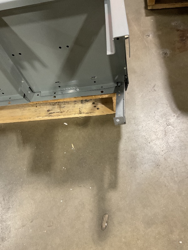 Photo 1 of *TWO BENT LEGS**Hallowell, Maintenance-Free Quiet Locker, Height 78 in, Width 36 in, Color Dark Gray, Model# UY3228-3HG