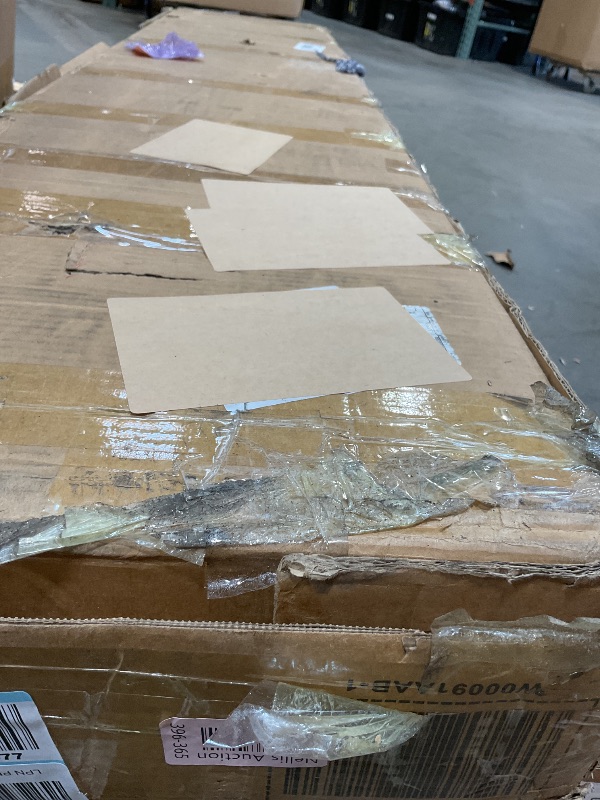 Photo 1 of **PARTIAL SET/MISSING PARTS**Full Size Metal Loft Bed with Desk and Wardrobe,Heavy Duty Loft Bed Frame with Storage Stairs and LED Lights for Kids,Teens,Adults,Space Saving,Black