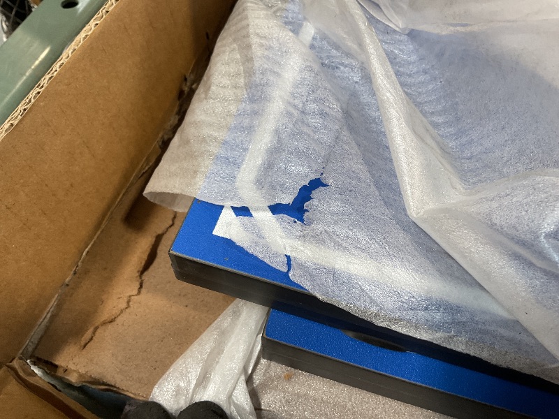 Photo 1 of ** SCRAPE ON CORNER**JOOLA Tetra - 4 Piece Ping Pong Table Top for Pool Table - Includes Ping Pong Net Set - Full Size Table Tennis Conversion Top for Billiard Tables - Easy Assembly & Compact Storage - Incl. Foam Backing