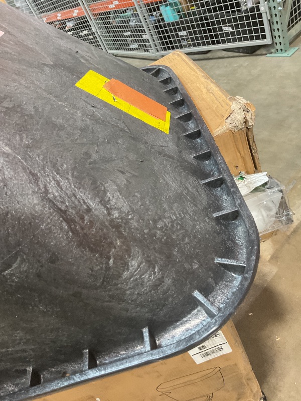 Photo 1 of **DIRT FROM TRANSPORT **RCP5642BLA - Big Wheel Utility Cart