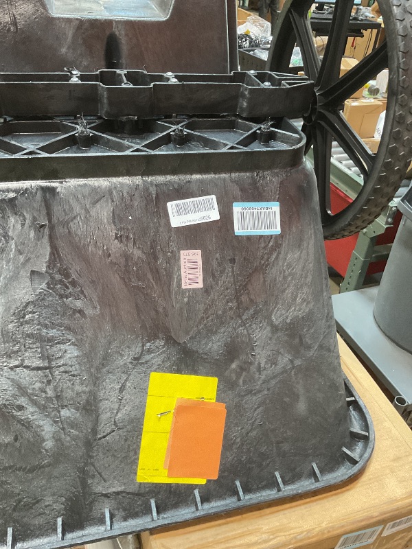 Photo 1 of **DIRT FROM TRANSPORT **RCP5642BLA - Big Wheel Utility Cart