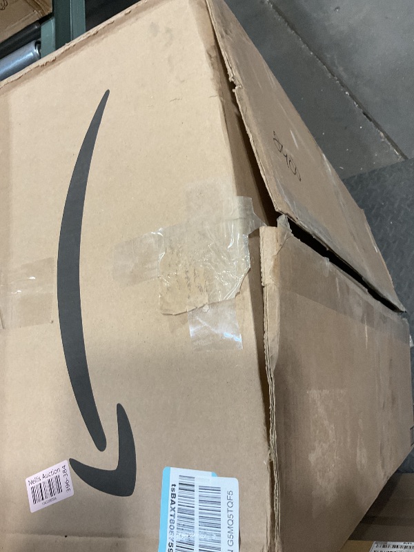 Photo 1 of **HEAD CAME OFF**JXNCJXZG St Francis Garden Yard Decor Statues 30.7 Inch Saint Francis of Assisi Catholic Christian Lawn Patio Outdoor Sculptures Magnesium Oxide Stone Garden Art Decorations?Grey