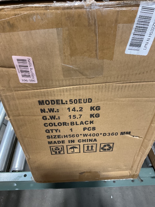 Photo 1 of 3.3 Cubic Feet Home Safe Fireproof Waterproof, Digital Home Security Safe Box with Programmable Keypad and Spare Keys, Document Safe for Money Firearms Medicine Valuables