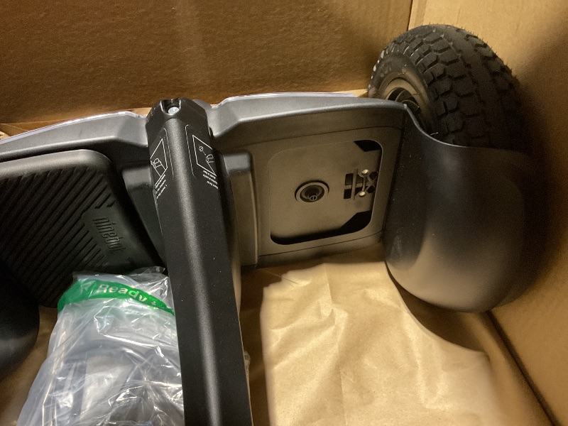 Photo 1 of **SCRATCHES. MISSING FOOT COVER**Segway Ninebot S2 Electric Self-Balancing Scooter - Master Your Commute w/t 11.2 mph Max. Speed, 21.7 Mi Range, 10.5” Off Road Tires, Compatible w/t Gokart Kit, UL-2272 Certified