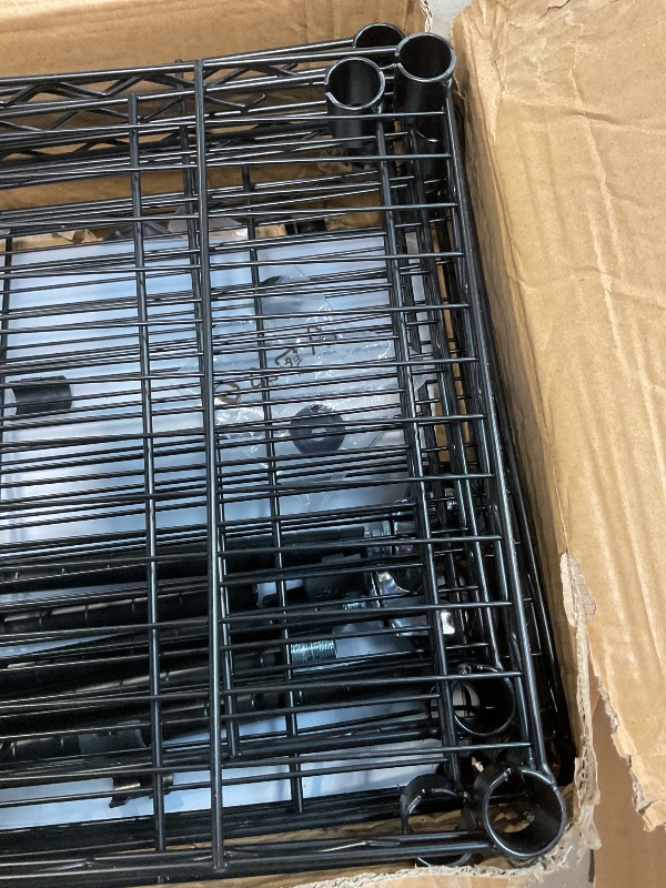 Photo 1 of **SELLING FOR PARTS AS PARTIAL SET**SCAPES ON CORNER*Bstrip DIY Plant Shelf with Grow Light, Grow Light Shelf with Adjustable Rack and Wheels, Plant Stand, 8-Pack 192W T8 Full Spectrum Lamps, ideal for Seed Starting, Seed Tray, 29.5"L x 13.8"W x70.9"H