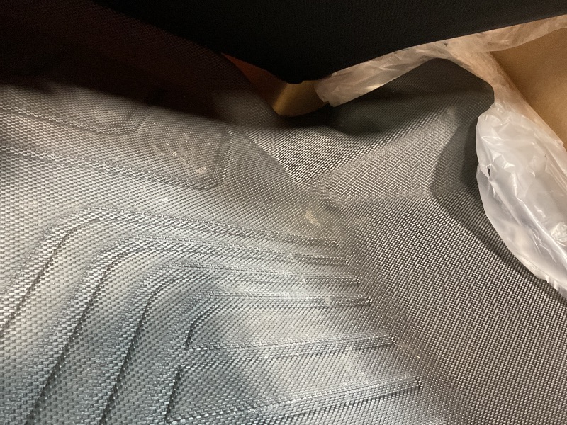 Photo 1 of **DIRT FROM TRANSPORT **YITAMOTOR Floor Mats Compatible with Tesla Model Y 2021-2024 2025 5 Seater (Not Fit Model Y Juniper) Full Set, All-Weather Cargo Liners Rear Cargo Automotive Accessories