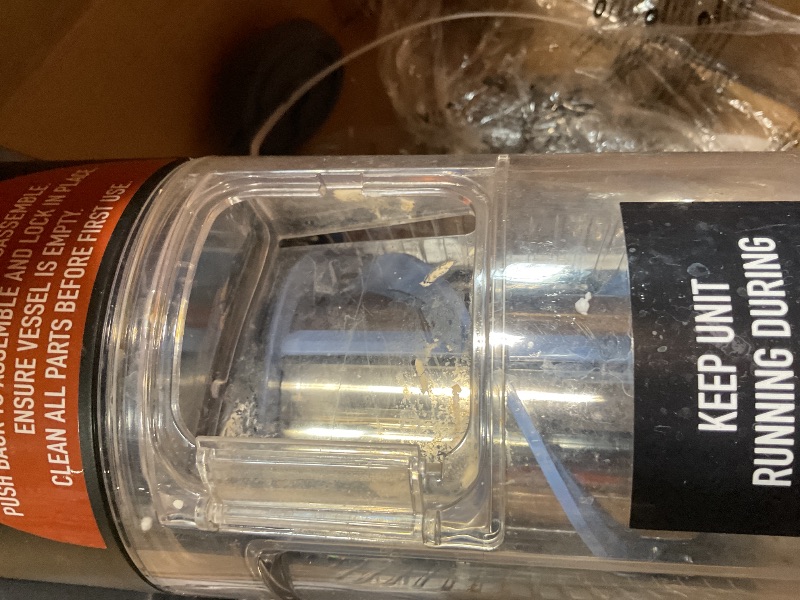 Photo 1 of **TOP LID IS BROKEN**Ninja SLUSHi with RapidChill Technology, 88 oz. Frozen Drink & Slushie Machine, 5 Preset Programs, Margaritas, Frappés, and More, Premium Accents, Black, FS301