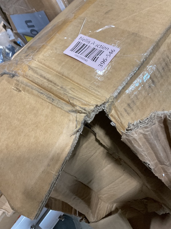 Photo 1 of **SELLING FOR PARTS AS PARTIAL SET **COBIZI Carport Canopy 12x20 Heavy Duty Portable Garage with Removable Sidewalls & Doors, Galvanized Frame Car Port Canopy Tent with Built-in Sandbags & All-Season Tarp for Car Boat Truck, White