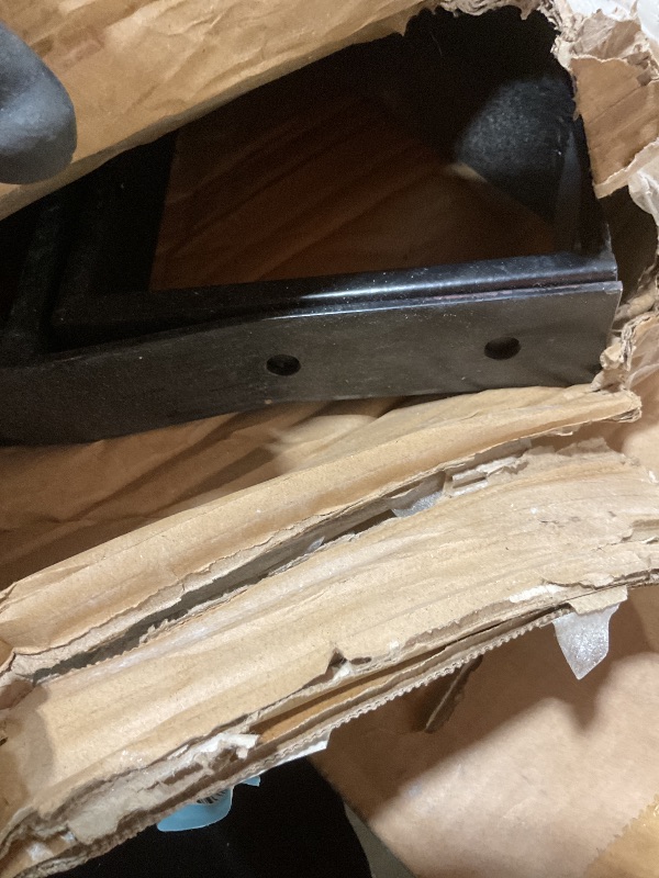 Photo 1 of **SCRAPES FROM TRANSPORT **Steel Stair Step Riser - 7 Step for Deck Height 57 inches (2 Pack) Stair Stringer