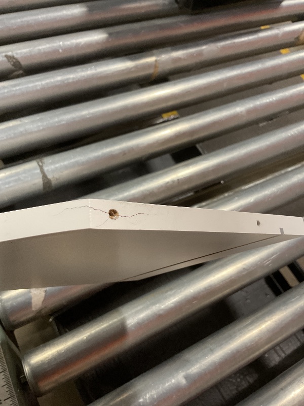 Photo 1 of **CRACKED PIECE**Dog Feeding Station with 2 Elevated Bowls,Hidden Pet Feeder Station with Tilt Out Dog Food Storage Cabinet,Dog & Cat Storage Organizer with Drawer,White