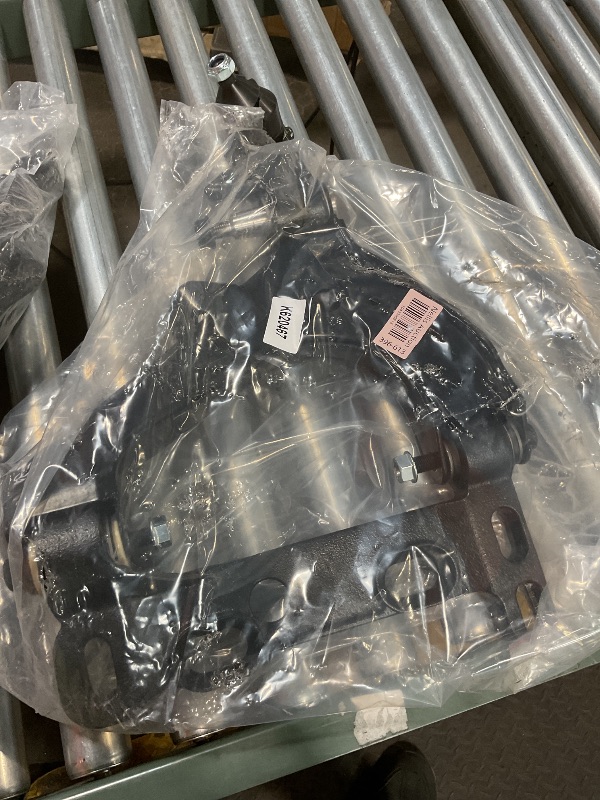 Photo 1 of **PLASTIC COVER BROKEN**Detroit Axle - Front Left Lower Control Arm for Chevy Trailblazer EXT GMC Envoy XL XUV Buick Rainier Ascender 9-7X Bravada, Lower Left Control Arm w/Ball Joint Assembly Replacement