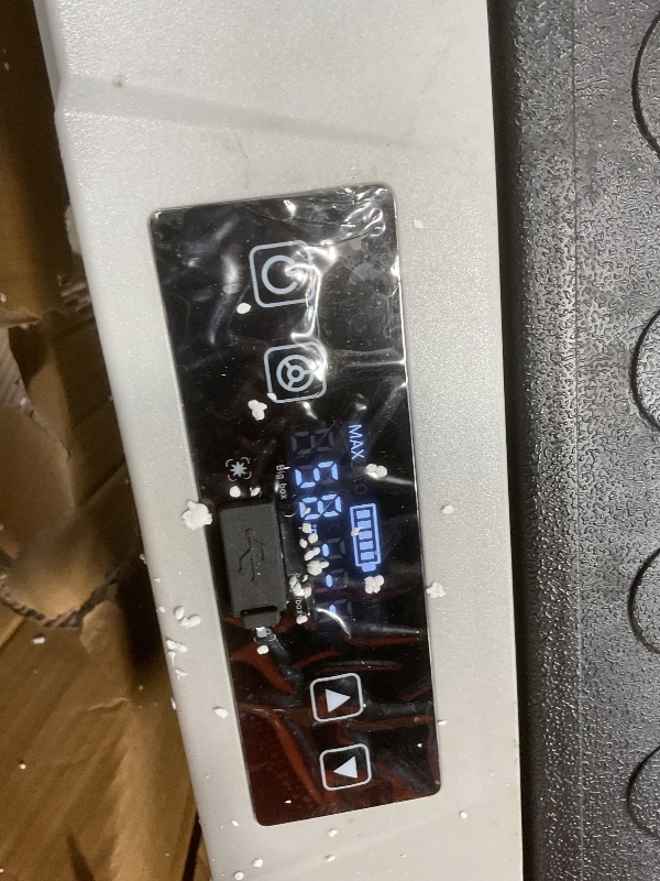 Photo 1 of **HEAVY DIRT**VEVOR Car Refrigerator, 56 Qt Dual Zone Car Fridge, -4°F to 50°F Precision Control, Portable Freezer with LED light & Rolling Wheels, Energy-Efficient Truck Cooler for Camping, Travel, RV, Road Trips