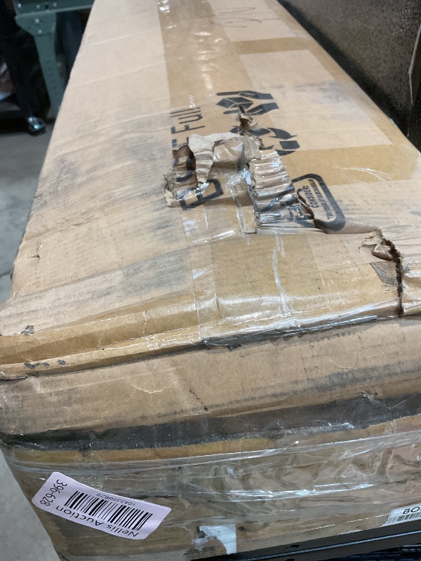 Photo 1 of **MINOR USE WEAR**HOBINCHE Full Box Spring - 4 Inch High Profile Box Spring for Full Bed, Sturdy Metal Frame Mattress Foundation, Easy Assembly, Quiet & Noise-Free