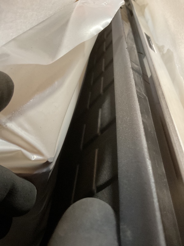 Photo 1 of **DAMAGED/POSSIBLY FOR PARTS** Titopena Side Steps Fit for Toyota FJ Cruiser 2007-2014 Black Running Board Nerf Bar