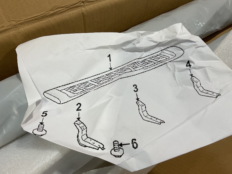 Photo 1 of **DAMAGED/POSSIBLY FOR PARTS** Titopena Side Steps Fit for Toyota FJ Cruiser 2007-2014 Black Running Board Nerf Bar