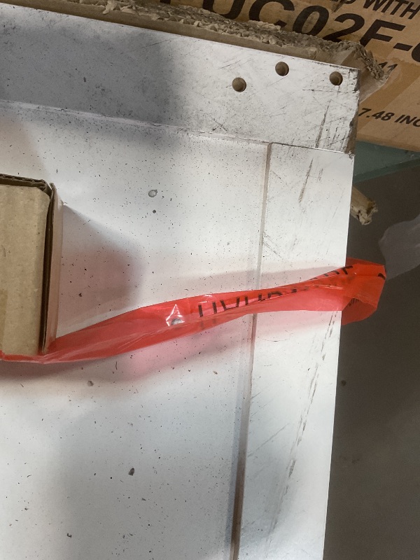 Photo 1 of **SCRAPES. DIRT. SELLING FOR PARTS AS PARTIAL SET **Sauder Select Storage Cabinet/ Pantry cabinets, White finish