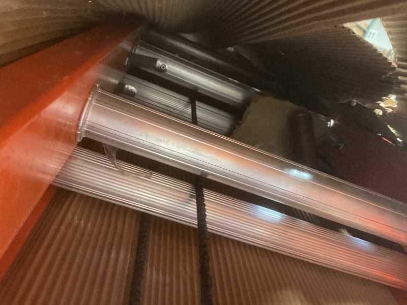 Photo 1 of **MINOR USE WEAR**Louisville Ladder 40-foot Fiberglass Extension Ladder, 300-Pound Load Capacity, Type IA, FE3240