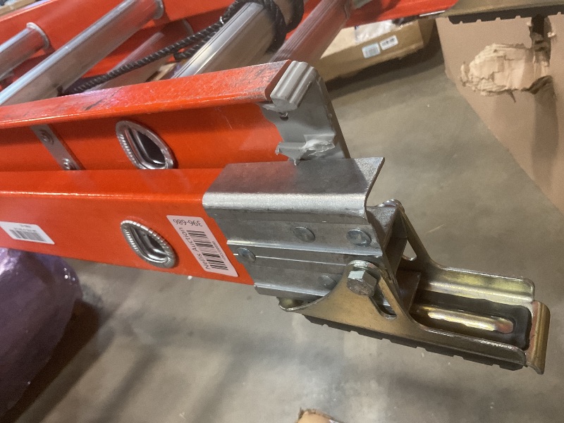 Photo 1 of **MINOR USE WEAR**Louisville Ladder 40-foot Fiberglass Extension Ladder, 300-Pound Load Capacity, Type IA, FE3240