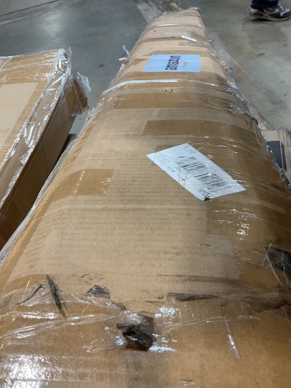 Photo 1 of **MINOR DAMAGE TO CORNER**SMARTSTANDARD 24in x 84in Sliding Barn Door with 4ft Barn Door Hardware Kit Included, Unfinished Solid Spruce Wood Door, Assembly Required, DIY, Stainable, Natural