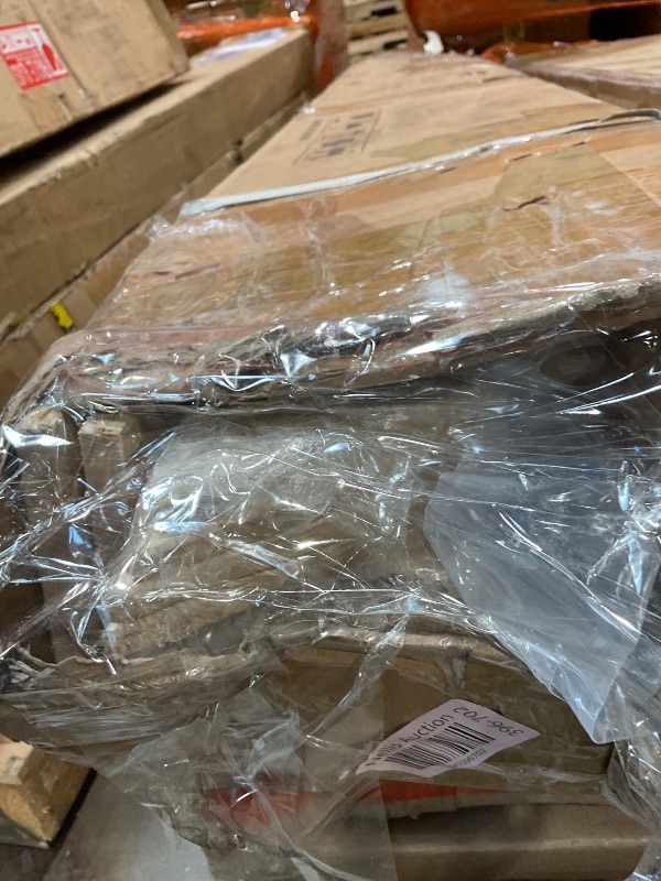 Photo 1 of **MINOR DAMAGE TO CORNER**SMARTSTANDARD 24in x 84in Sliding Barn Door with 4ft Barn Door Hardware Kit Included, Unfinished Solid Spruce Wood Door, Assembly Required, DIY, Stainable, Natural