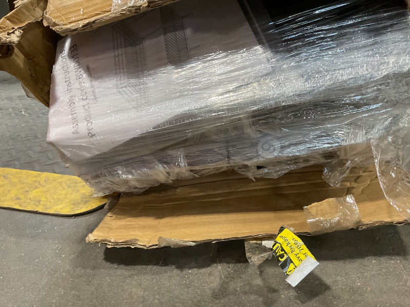 Photo 1 of **SCRAPE DAME ON END**Queen Over Queen Bunk Beds for Adults,Heavy Duty Adult Bunk Beds,Metal Bunk Bed Queen Over Queen with 2 Ladders,Queen Size Bunk Bed, Noise-Free,Black