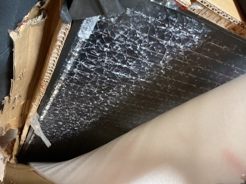 Photo 1 of **MAJOR DAMAGE TO ONE PANEL. SELLING FOR PARTS** **DOKIO 800W (2×400W) Mono Solar Panels 12/24V, 3 m Leads per Panel for Garden/Yard - Home/Backyard Shed or Cabin, Off-Grid 12V—Use Parallel for Stable Output, Fewer Joints, Quick Setup